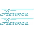 Aeronca Aircraft Logo,Decal/Sticker 2.75''h x 16.5''w!